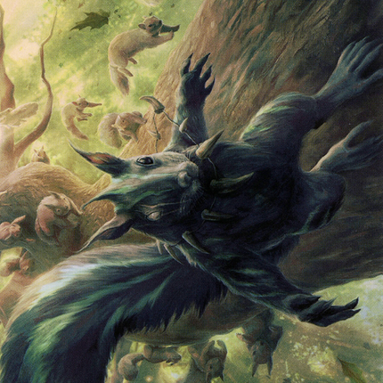 Chatterfang, Squirrel General Art Card (68) [Modern Horizons 2 Art Series]