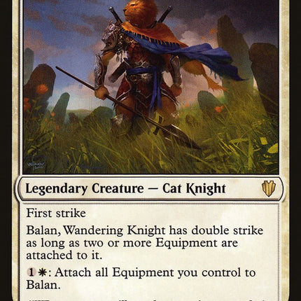 Balan, Wandering Knight [Commander 2017]