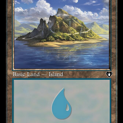 Island (440) (Retro) [Commander Masters]