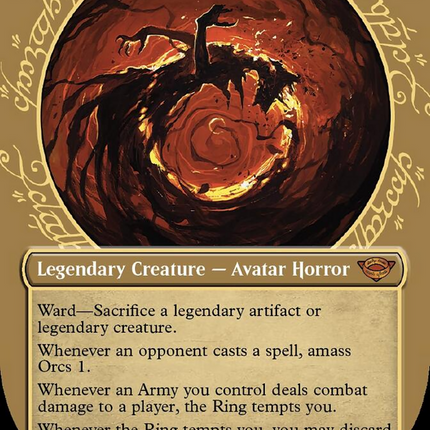 Sauron, the Dark Lord (Showcase Ring Frame) [The Lord of the Rings: Tales of Middle-Earth]