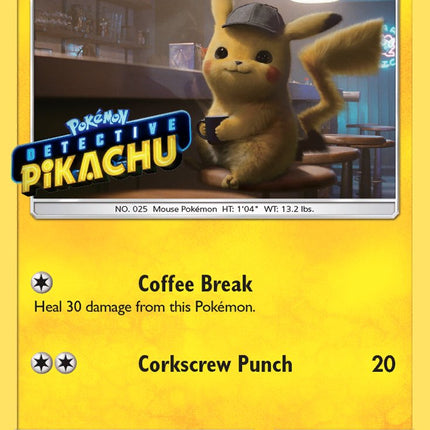 Detective Pikachu (SM190) (Stamped) [Sun & Moon: Black Star Promos]