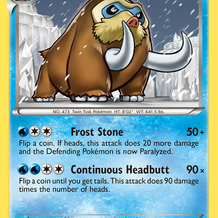 Mamoswine (28/135) [Black & White: Plasma Storm]