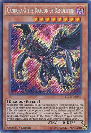 Gandora-X the Dragon of Demolition [MVP1-ENS49] Secret Rare