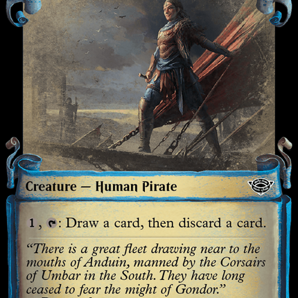 Captain of Umbar [The Lord of the Rings: Tales of Middle-Earth Showcase Scrolls]