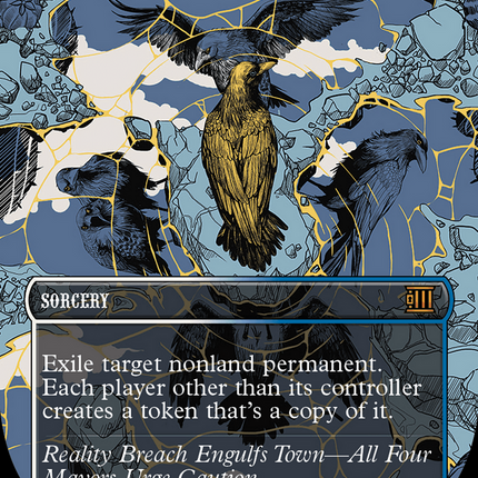 Fractured Identity (Textured Foil) [Outlaws of Thunder Junction: Breaking News]