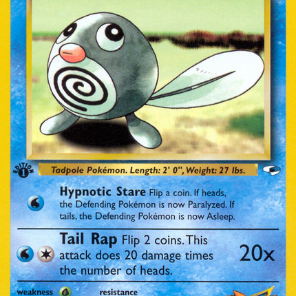 Misty's Poliwag (87/132) [Gym Heroes 1st Edition]