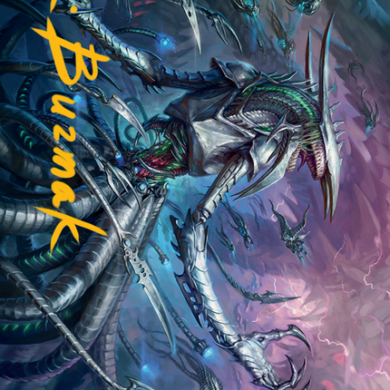 Jin-Gitaxias Art Card (Gold-Stamped Signature) [March of the Machine Art Series]