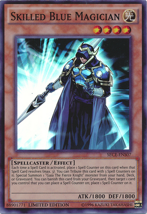 Skilled Blue Magician [SECE-ENS07] Super Rare
