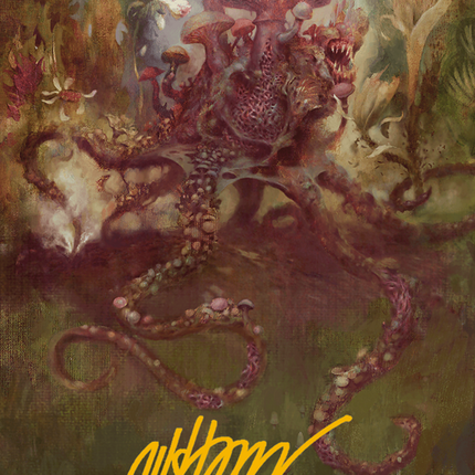 Sowing Mycospawn Art Card (Gold-Stamped Signature) [Modern Horizons 3 Art Series]