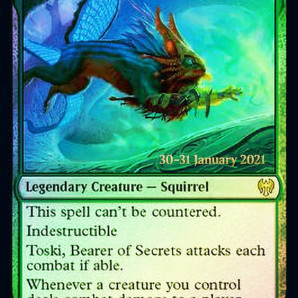 Toski, Bearer of Secrets [Kaldheim Prerelease Promos]