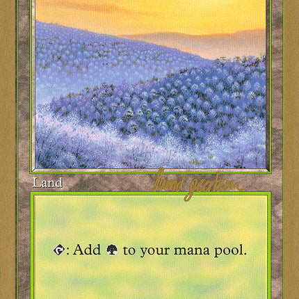 Forest (sg449) (Svend Geertsen) [World Championship Decks 1997]