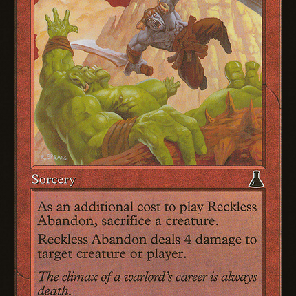 Reckless Abandon [The List]