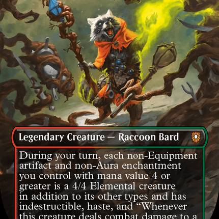 Bello, Bard of the Brambles (Borderless) [Bloomburrow Commander]