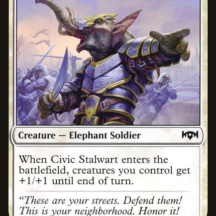 Civic Stalwart [Ravnica Allegiance]
