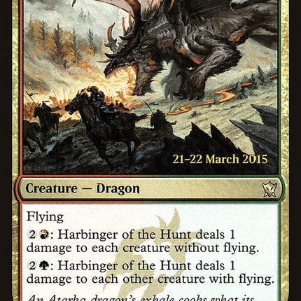 Harbinger of the Hunt [Dragons of Tarkir Prerelease Promos]
