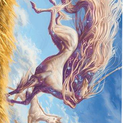 Nyxborn Unicorn Art Card [Modern Horizons 3 Art Series]