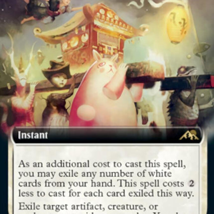 March of Otherworldly Light (Extended Art) [Kamigawa: Neon Dynasty]