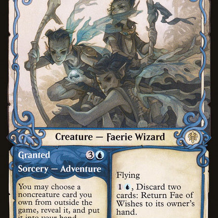 Fae of Wishes // Granted (Showcase) [Throne of Eldraine]