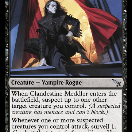 Clandestine Meddler (Red) [Murders at Karlov Manor]