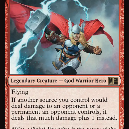 Thor, Asgard's Avenger (Surge Foil) [Marvel Super Heroes Commander]