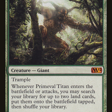 Primeval Titan [Magic 2012]