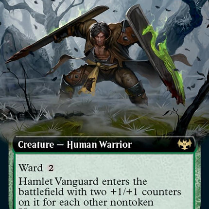 Hamlet Vanguard (Extended Art) [Innistrad: Crimson Vow]