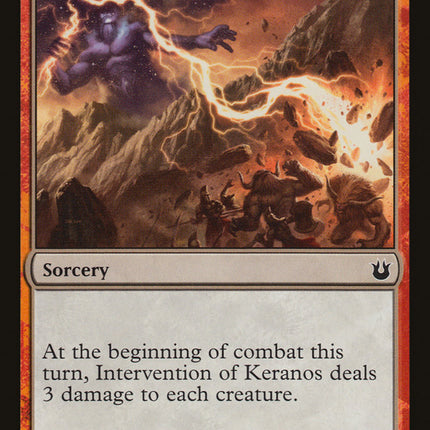 Intervention of Keranos [Born of the Gods Battle the Horde]
