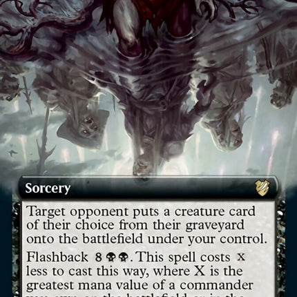 Visions of Dread (Extended Art) [Innistrad: Midnight Hunt Commander]