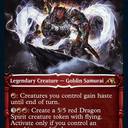 Goro-Goro, Disciple of Ryusei (Showcase Samurai) [Kamigawa: Neon Dynasty]