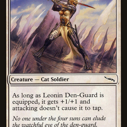Leonin Den-Guard [Mirrodin]