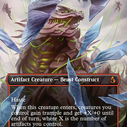 Craterclaw Colossus (Borderless) (0327) [Reality Fracture]