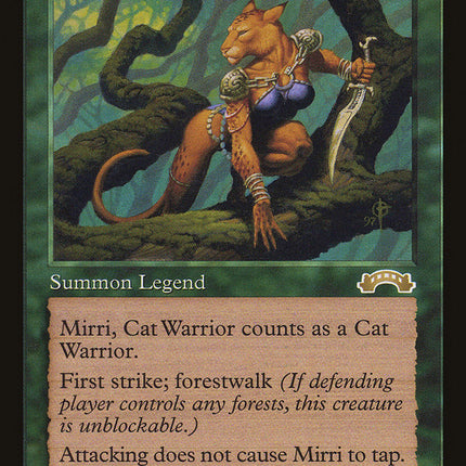 Mirri, Cat Warrior [Exodus]