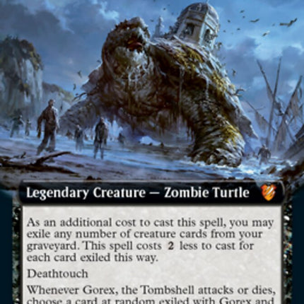 Gorex, the Tombshell (Extended Art) [Innistrad: Midnight Hunt Commander]