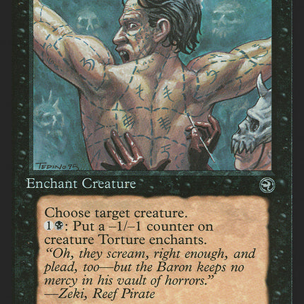 Torture (Zeki Flavor Text) [Homelands]