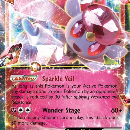 Diancie EX (72/124) [XY: Fates Collide]