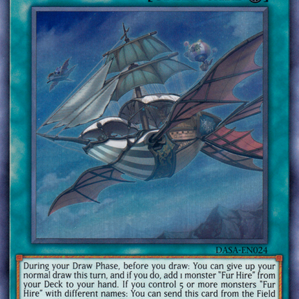 Fandora, the Flying Furtress [DASA-EN024] Super Rare