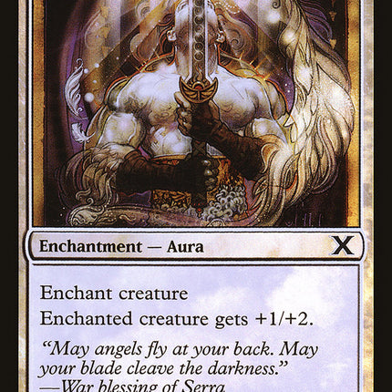 Holy Strength (Premium Foil) [Tenth Edition]