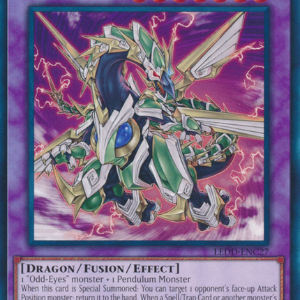Odd-Eyes Vortex Dragon [LEDD-ENC27] Common