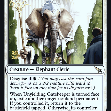 Unyielding Gatekeeper [Murders at Karlov Manor Prerelease Promos]