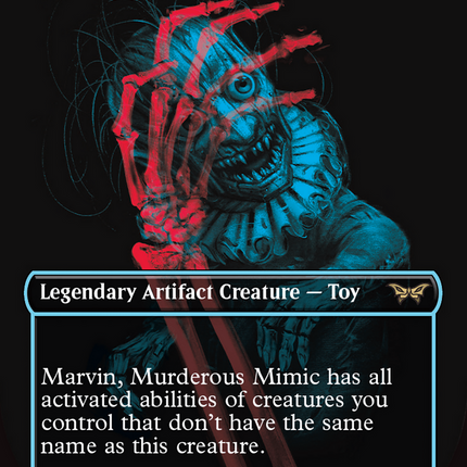 Marvin, Murderous Mimic (Showcase) [Duskmourn: House of Horror]