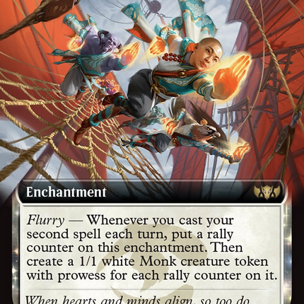 Aligned Heart (Extended Art) [Tarkir: Dragonstorm Commander]