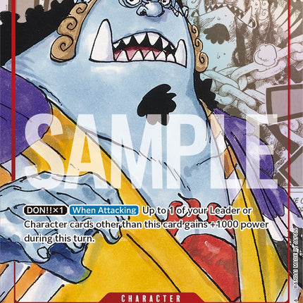 Jinbe (Alternate Art) [One Piece Promotion Cards]
