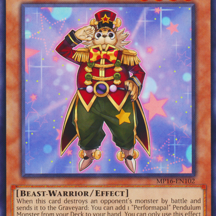 Performapal Salutiger [MP16-EN102] Common