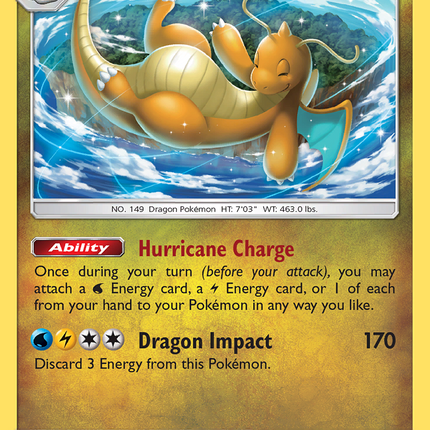 Dragonite (151/236) (Cosmos Holo) [Sun & Moon: Unified Minds]