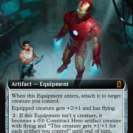 Iron Man Armor (Extended Art) [Marvel Super Heroes]