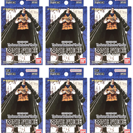 Super Pre-Release Starter Deck Display (The Seven Warlords of The Sea)