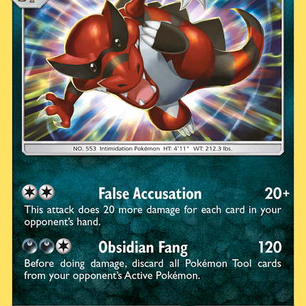 Krookodile (85/149) [Sun & Moon: Base Set]