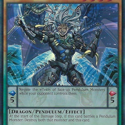 Lector Pendulum, the Dracoverlord [MP17-EN014] Ultra Rare