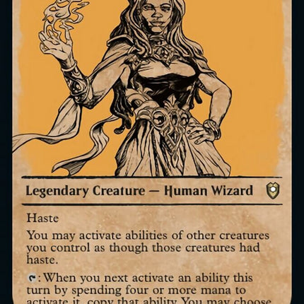Dynaheir, Invoker Adept (Showcase) [Commander Legends: Battle for Baldur's Gate]