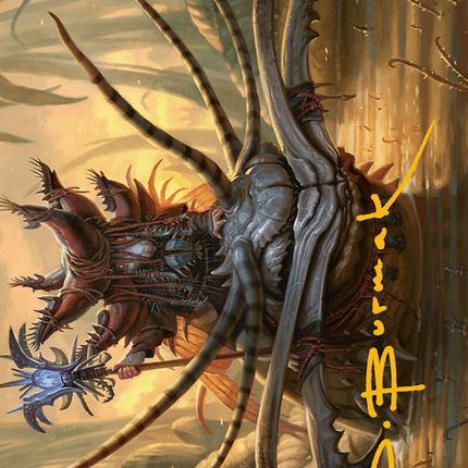 Wick's Patrol Art Card (Gold-Stamped Signature) [Bloomburrow Art Series]